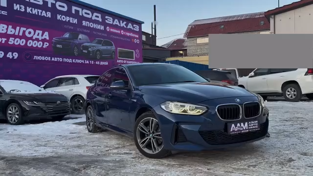 BMW 1-series за миллион. смотри обзор на BMW из Китая в кузове седан